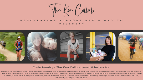 'The Koa Collab' An online Miscarriage Support and Wellness Programme - 8 Week Membership